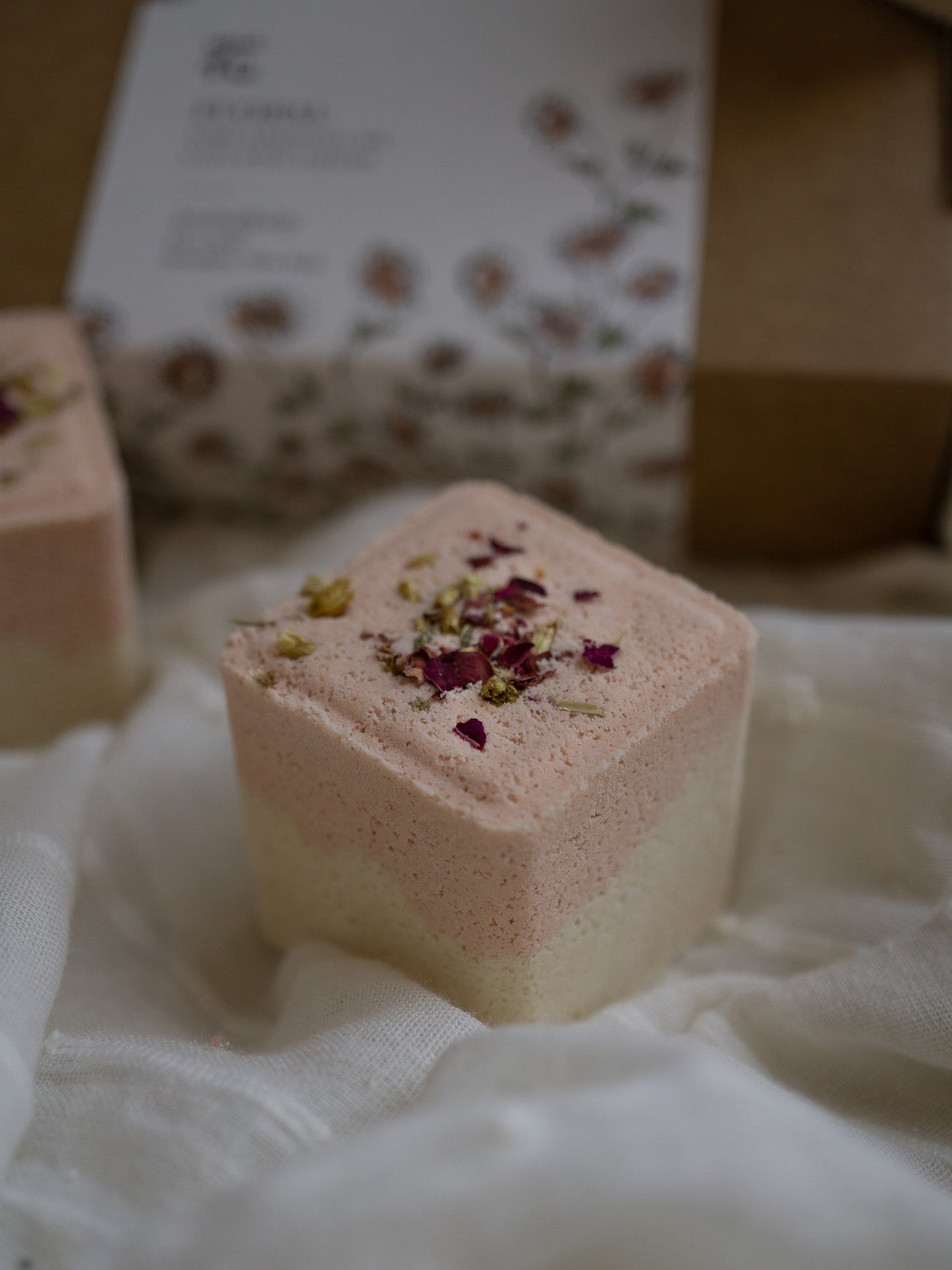 Floral: Shower Steamer / Bath Fizzy Set