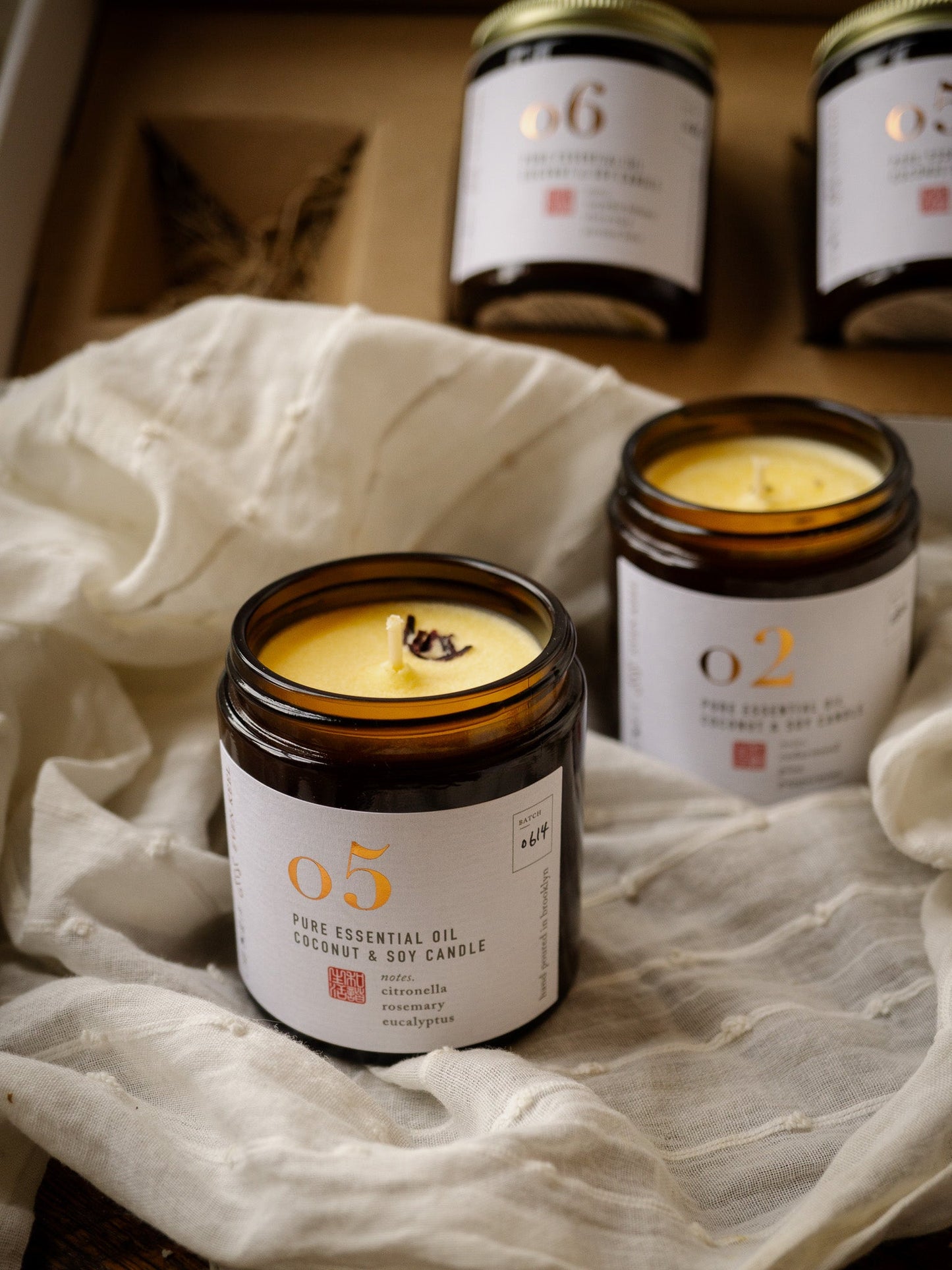 SAMPLE SET: Essential Oil Candles