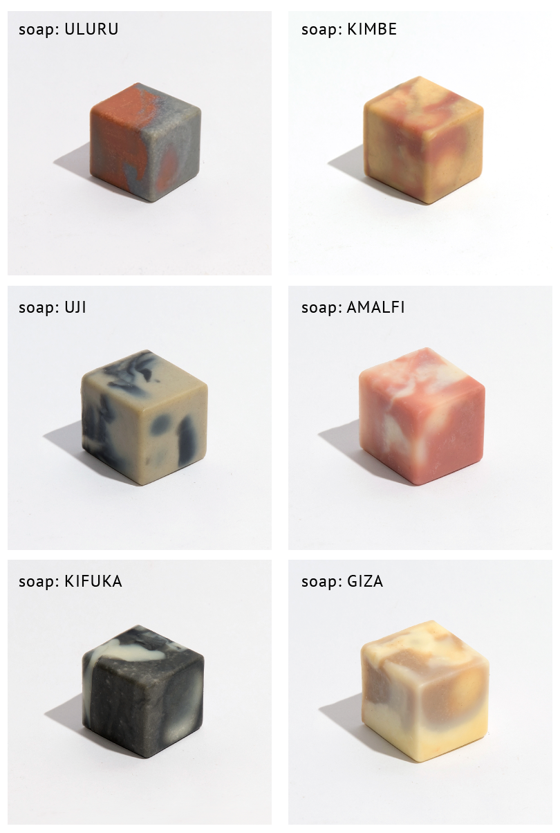 Clay Soap Cubes (Individual)